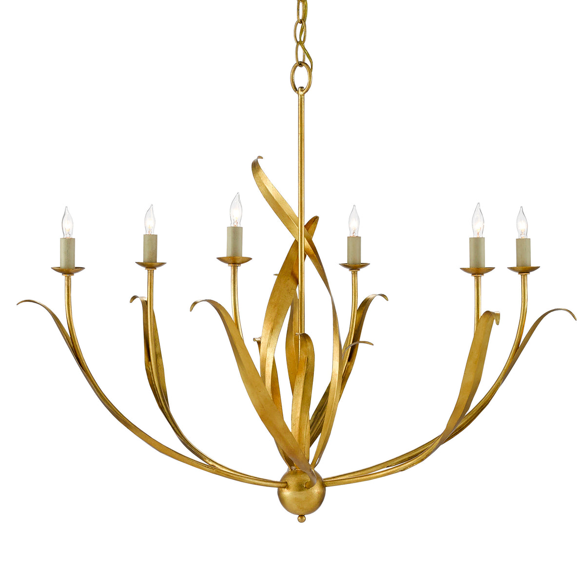 Auric Branch Iron Chandelier