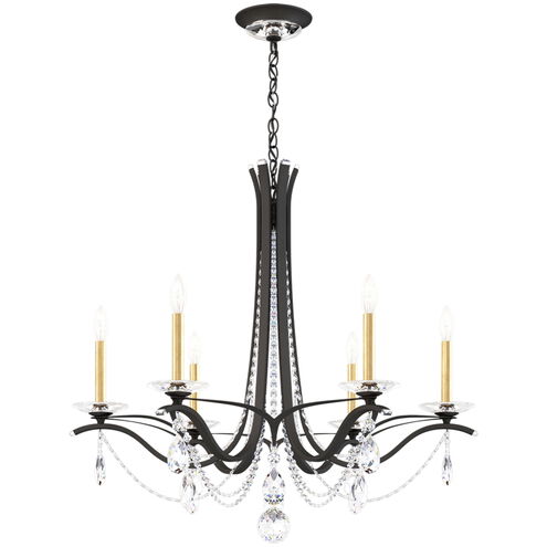 Beaded Disc White Heritage Crystal Vanity Light