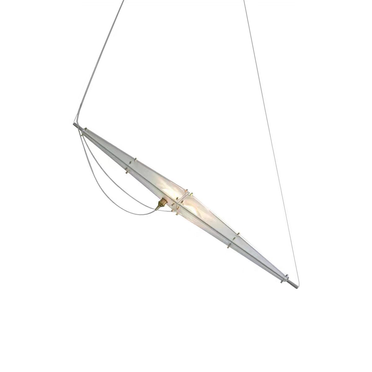 Bladecone Chrome Gold Pendant