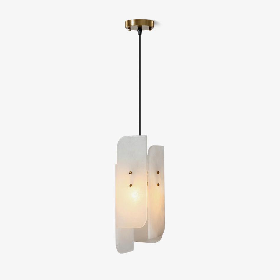 Megalith Mini Pendant Light ∅ 5.9″ x H 15.7″ / Dia 15cm x H 40cm / White Pendant light