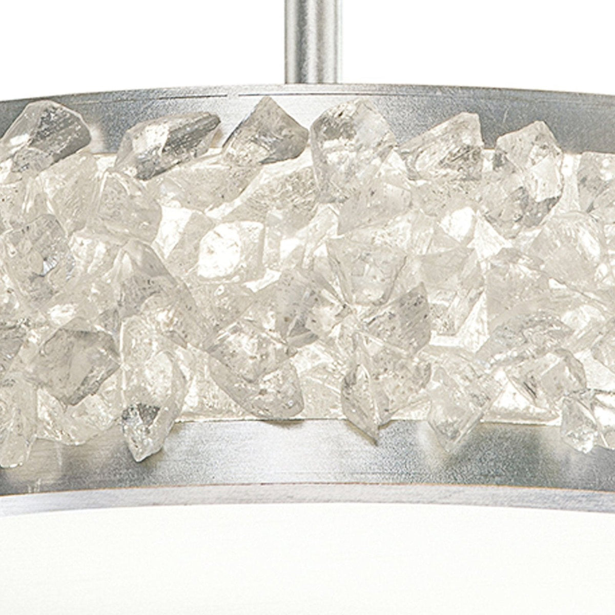 Cirrus Gem Multi-Finish Semi-Flush Ceiling Light