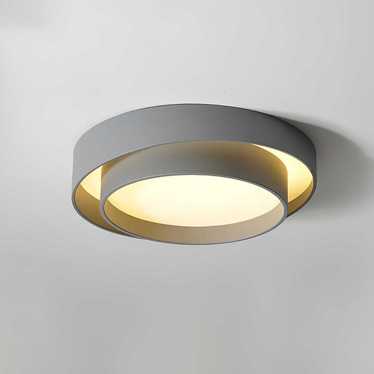Colorband White Grey Black LED Ceiling Light