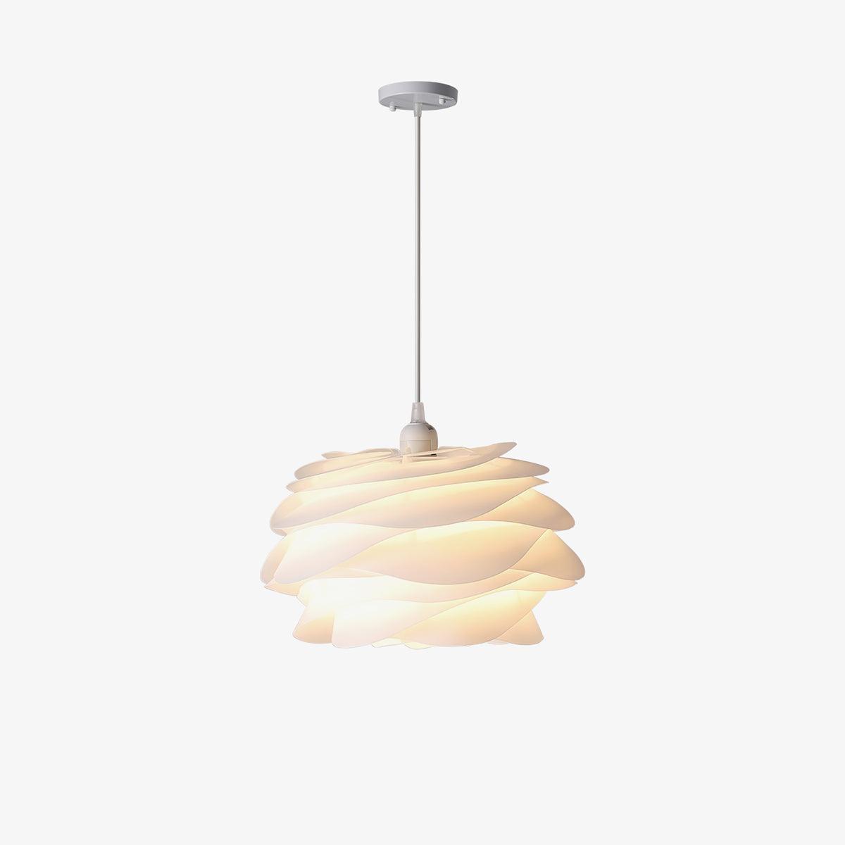 Corsage White PVC Pendant