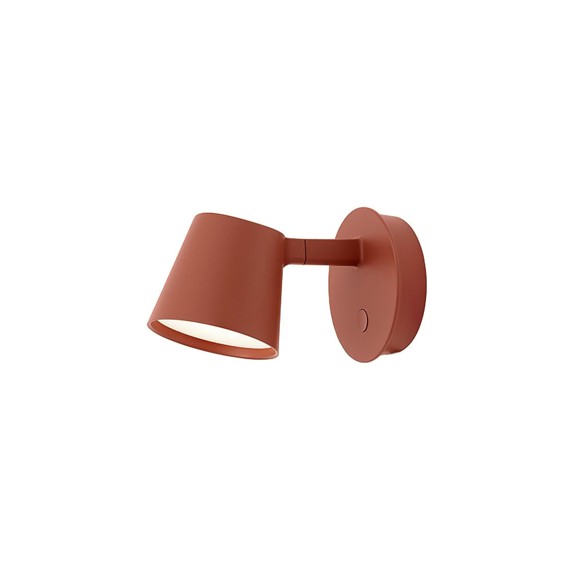 Directional Head Black White Red LED Wall Light