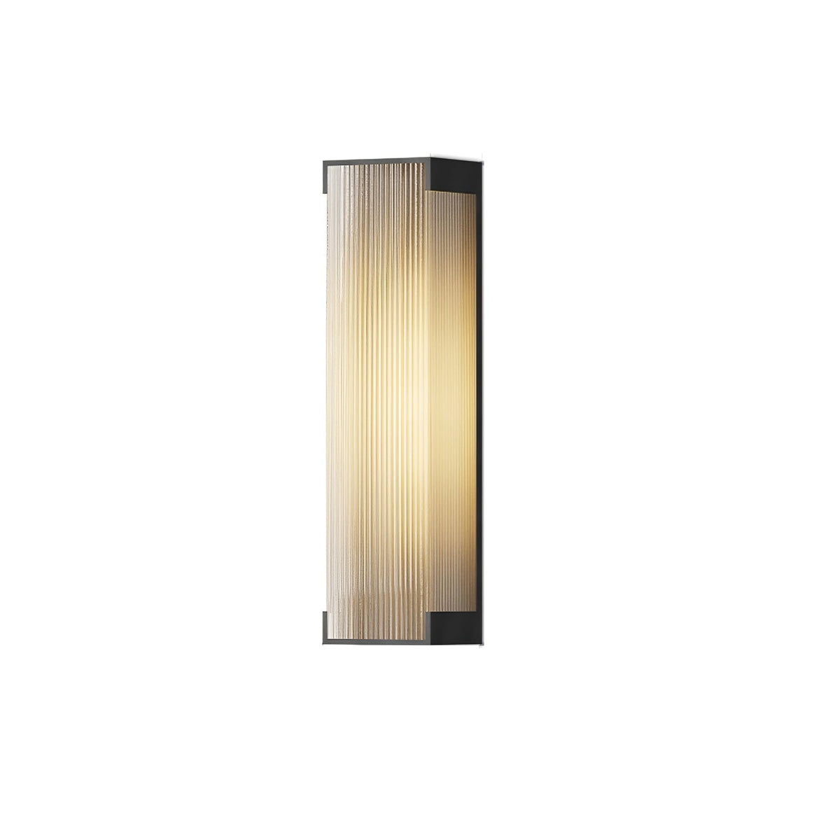 Drelmont Black LED Outdoor Wall Light