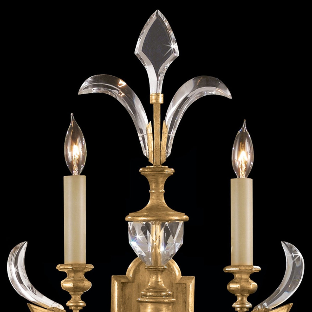 Extended Bevel Curve Wall Sconce