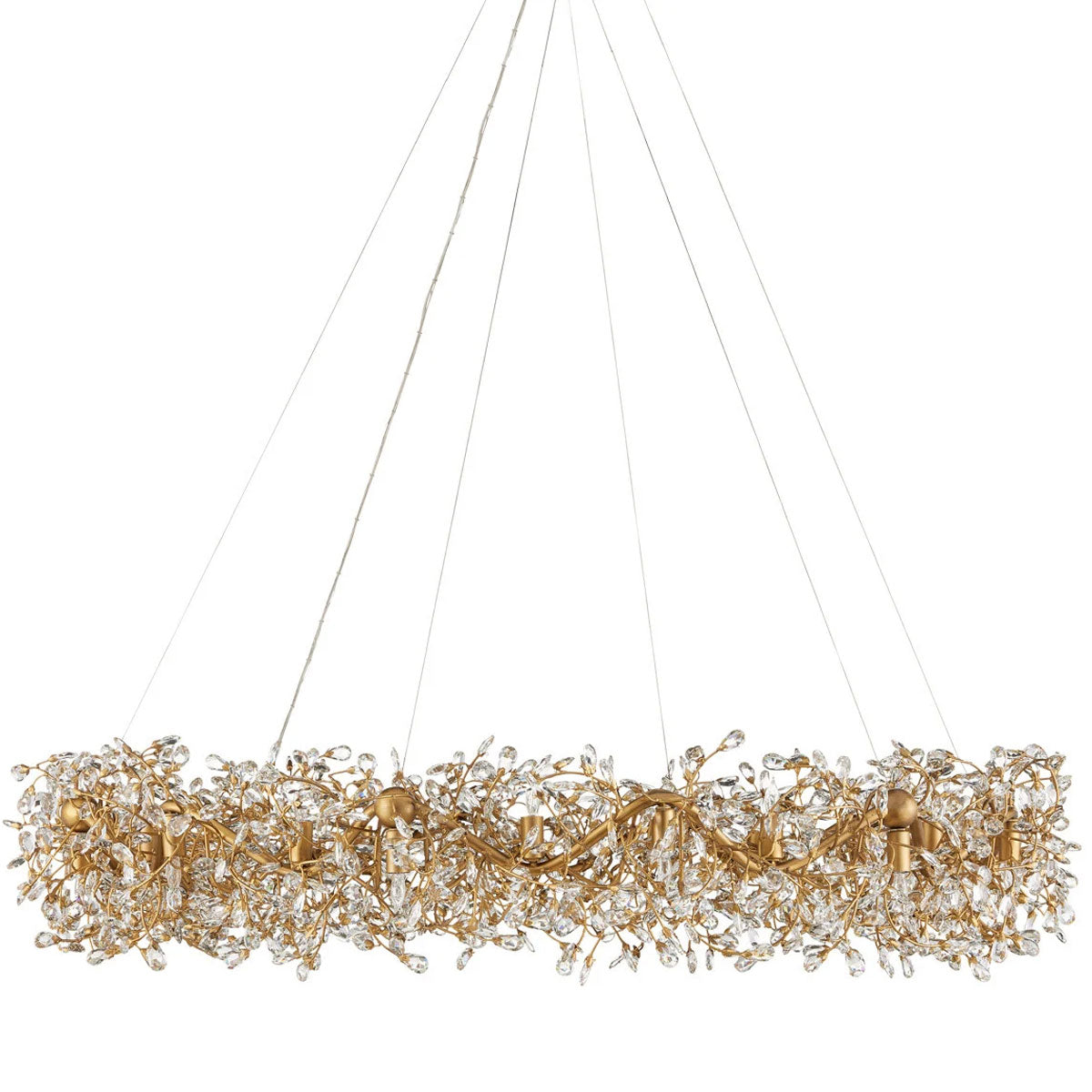 Florent Crystal Ring Chandelier