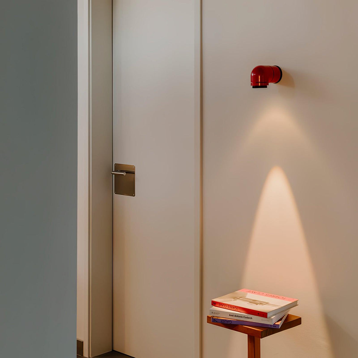 Focuspoint Red White LED Wall Light