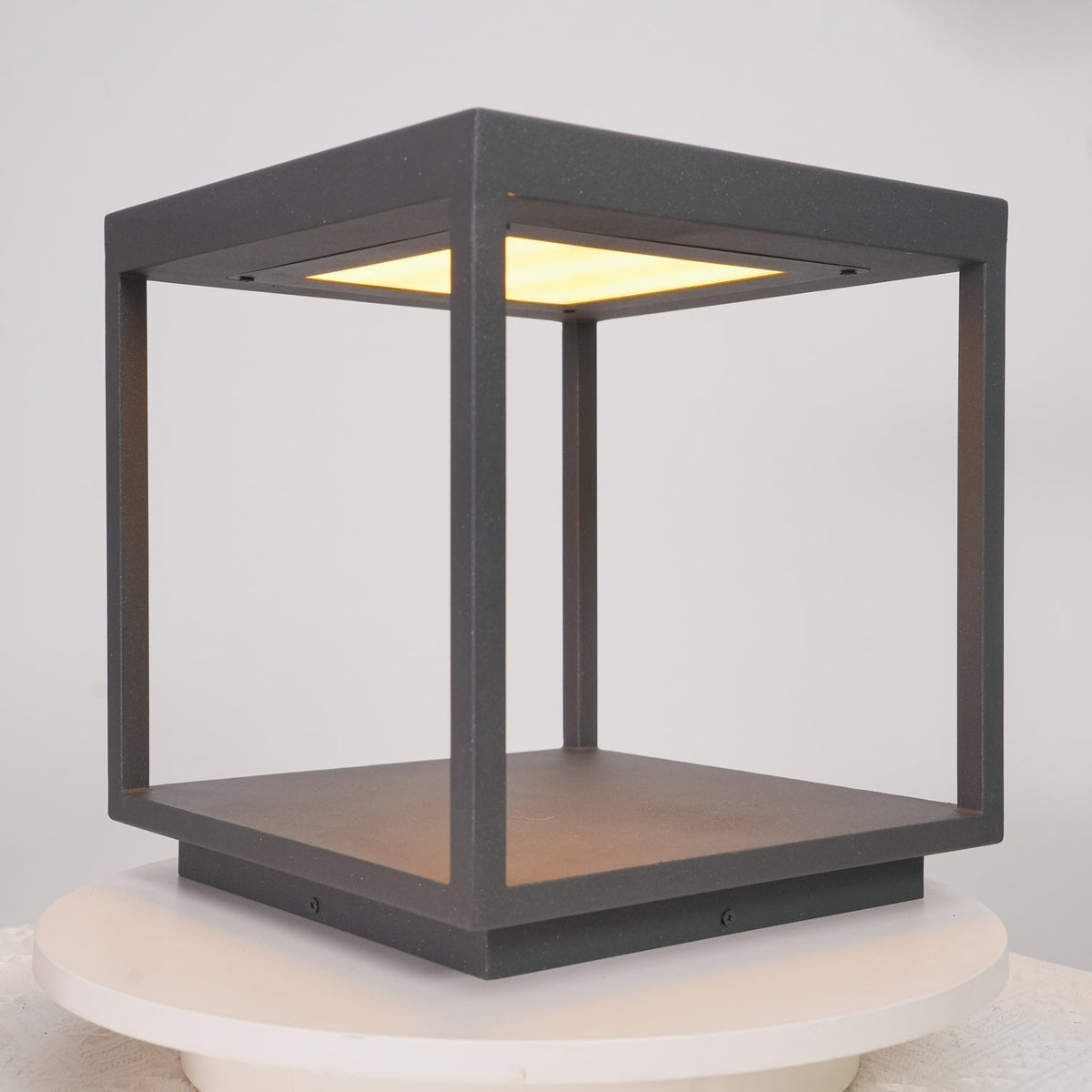 Square Frame Post Outdoor Light Table lamp