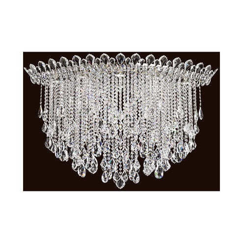 Garlanded Pendeloque Clear Heritage Crystal Flush Mount