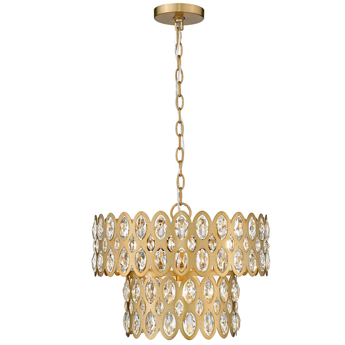 Heirloom Prism Tier Chandelier