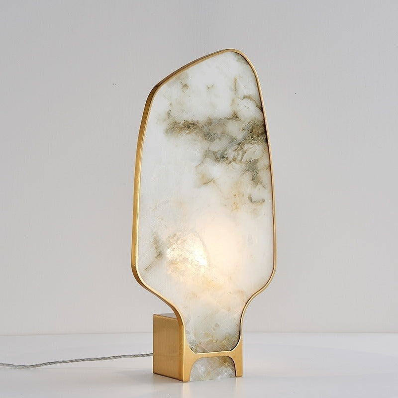 New Chinese Marble Study Table Lamp / Warm Light / 280x550 / UK
