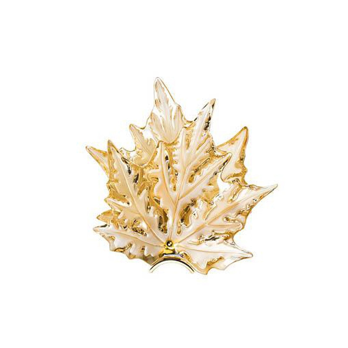Parisian Vein Crystal Leaf Wall Sconce
