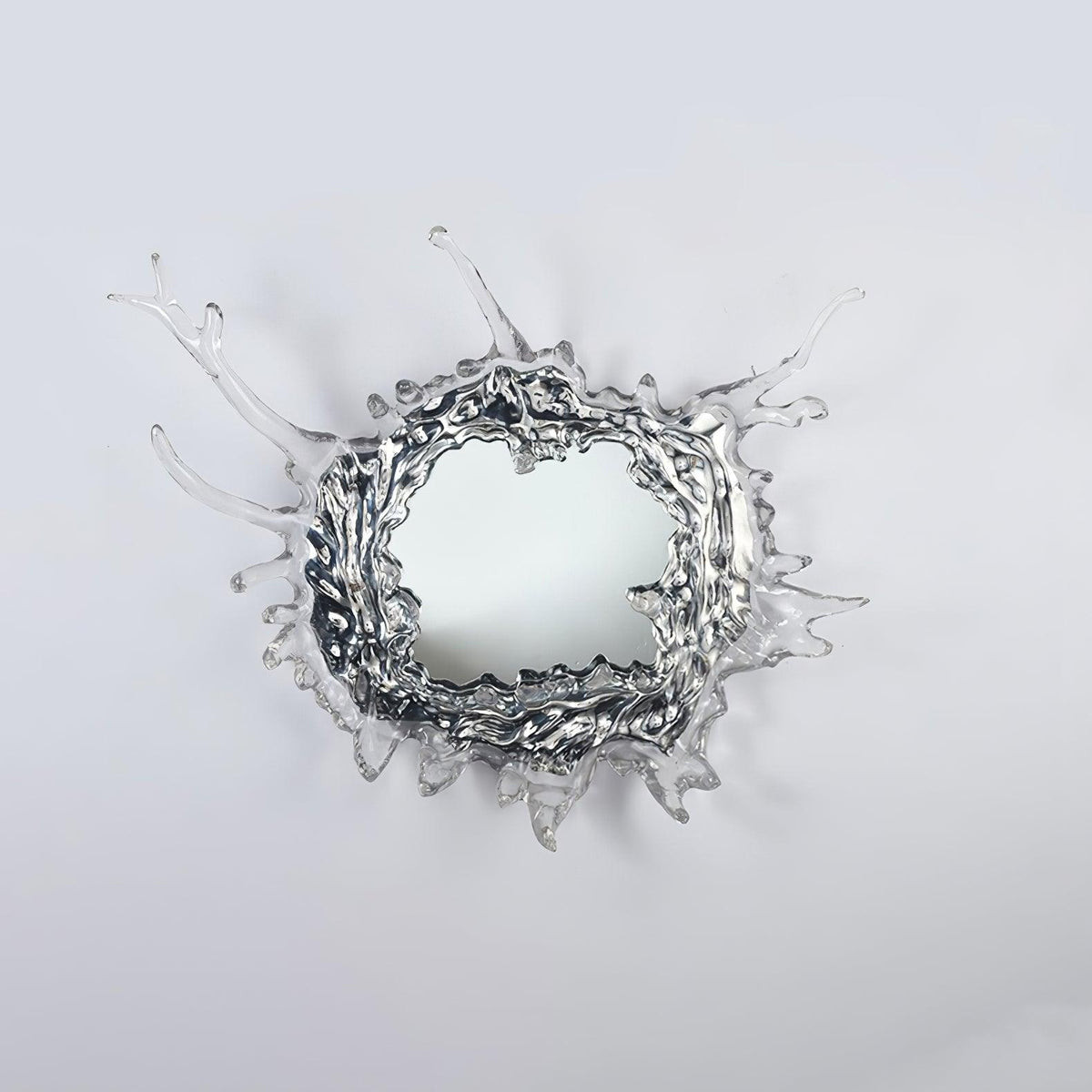 Platinum Mirror Gold Chrome LED Wall Light