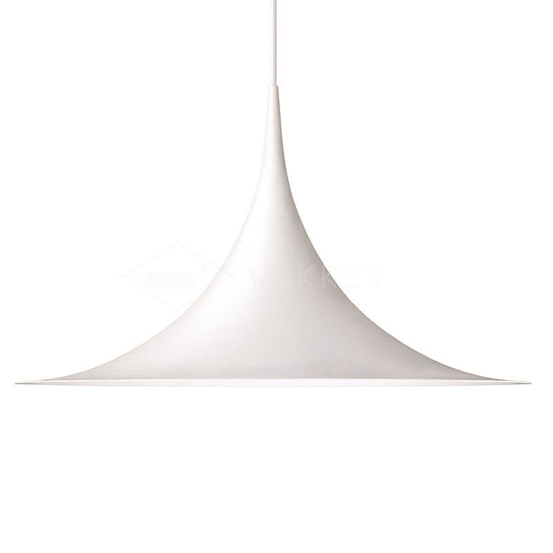 Semi Pendant Light ∅ 18.5″ x H 9.3″ / Dia 47cm x H 23.5cm / Beige Pendant light