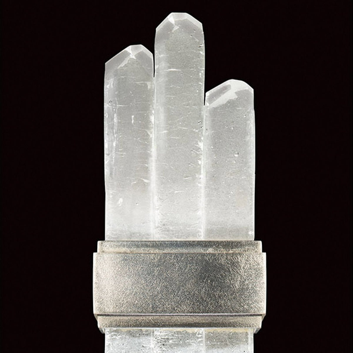 Reversible Sunray Glass Spire LED Wall Sconce