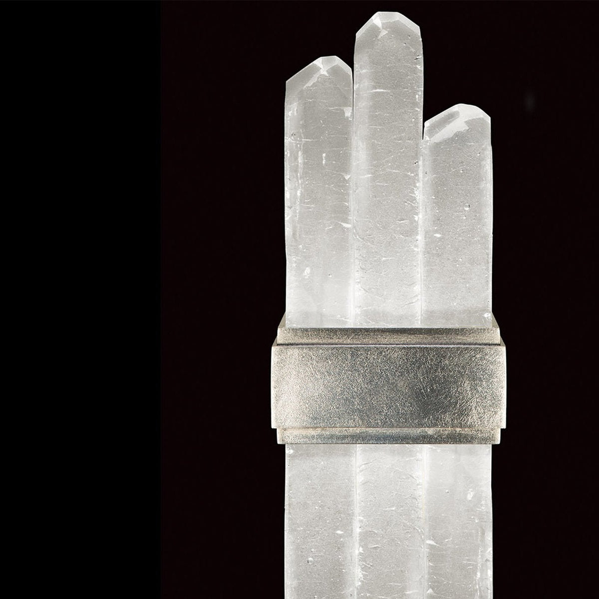 Rockform Glass Spire LED Wall Sconce