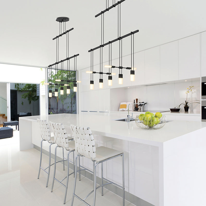 Strata Chiclet Linear LED Pendant