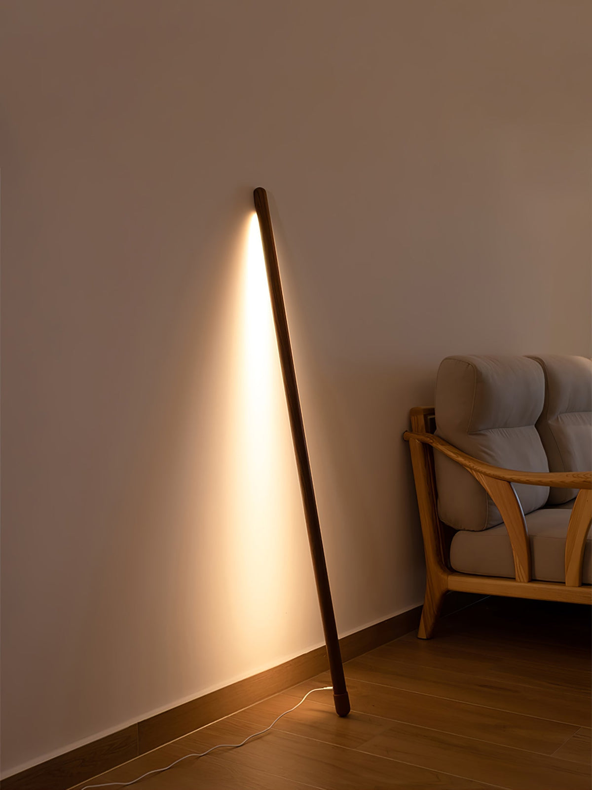 Taperwood Remote Dimming Floor Lamp