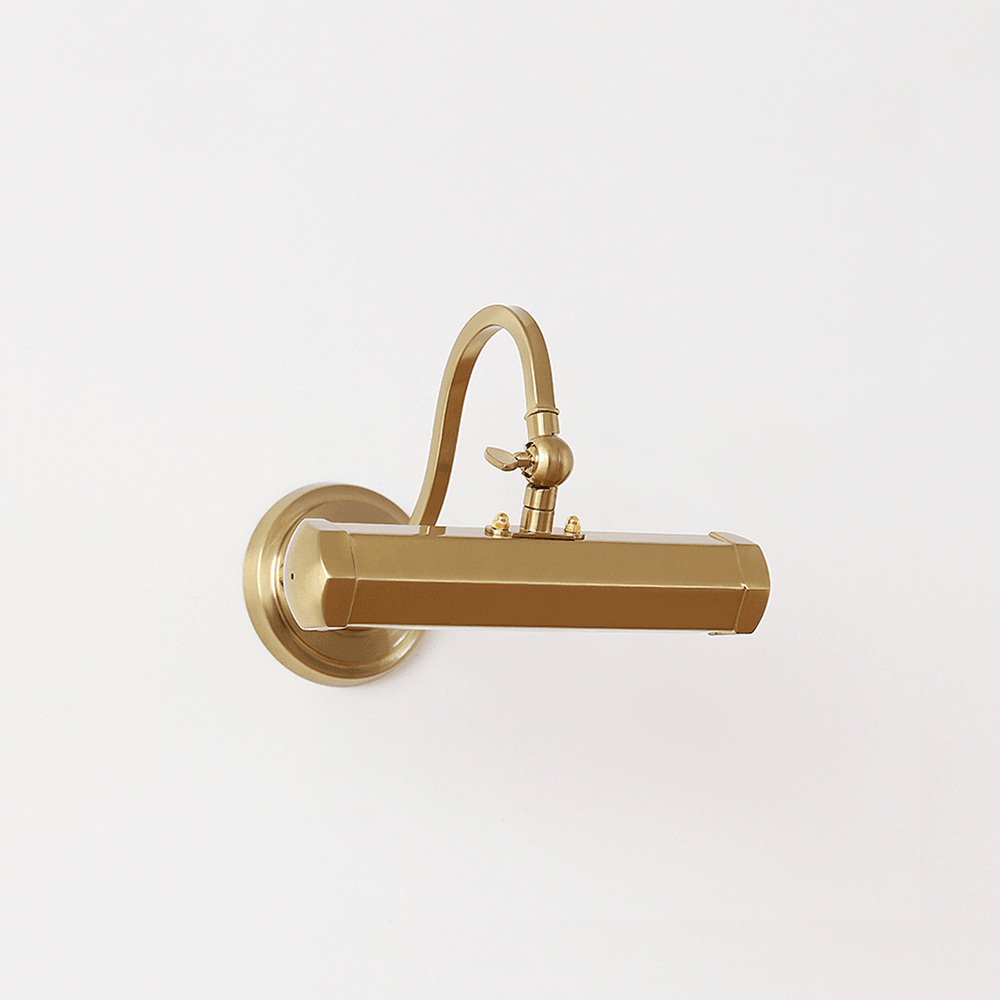 Tiltway Chrome Gold Wall Lamp