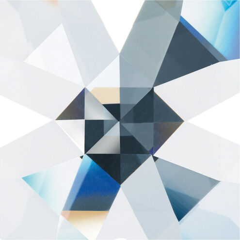 Twisted Swarovski Prism Concealed LED Flush Mount