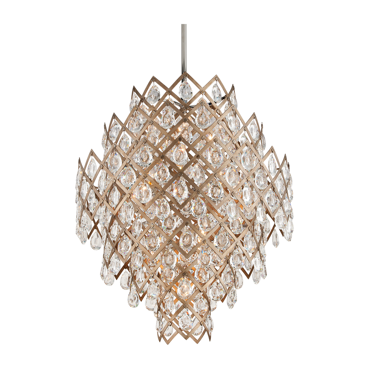 Vienna Bronze Eleven-Light Chandelier