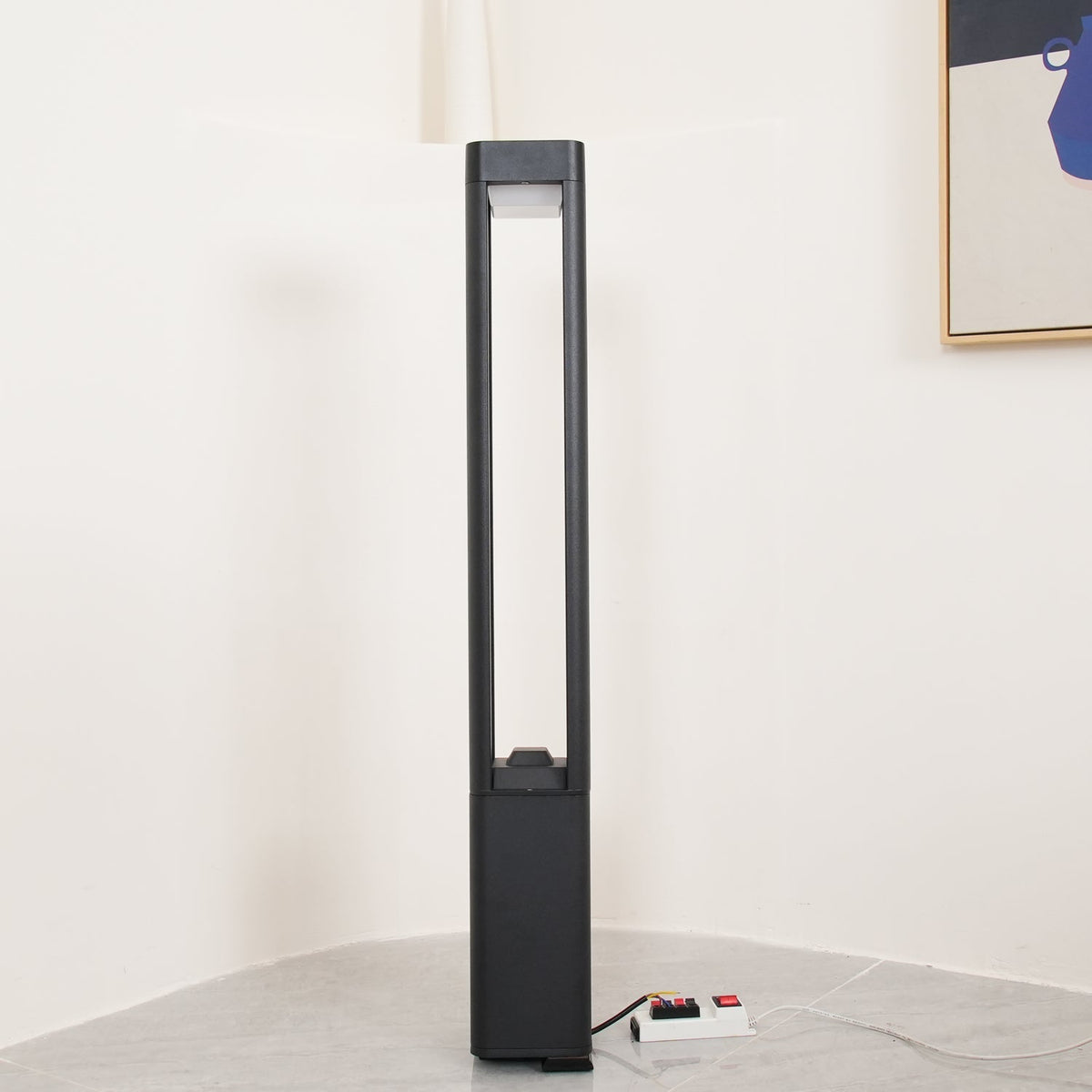 Waymark Black LED Outdoor Post Light