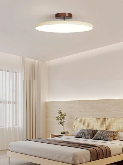Adjustable Round Brown Beige Green LED Ceiling Light