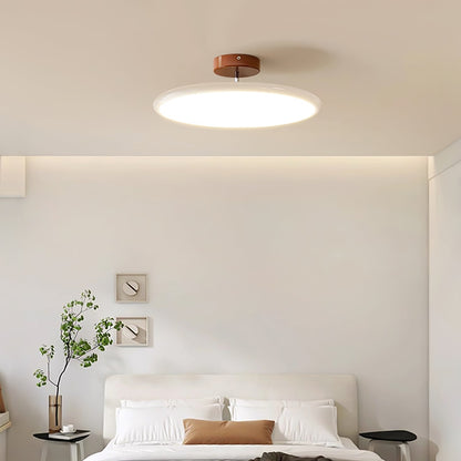 Adjustable Round Brown Beige Green LED Ceiling Light