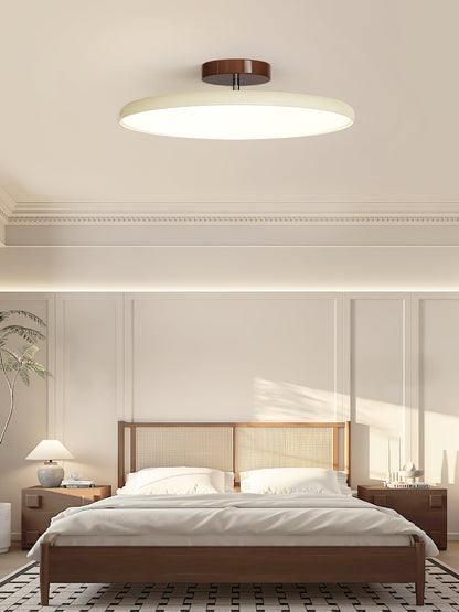 Adjustable Round Brown Beige Green LED Ceiling Light