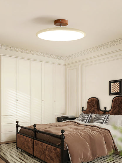 Adjustable Round Brown Beige Green LED Ceiling Light
