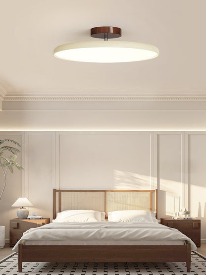 Adjustable Round Brown Beige Green LED Ceiling Light