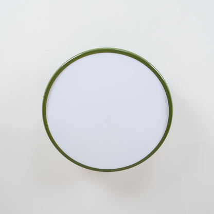 Adjustable Round Brown Beige Green LED Ceiling Light