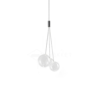 Aerialis Chrome Glass LED Pendant