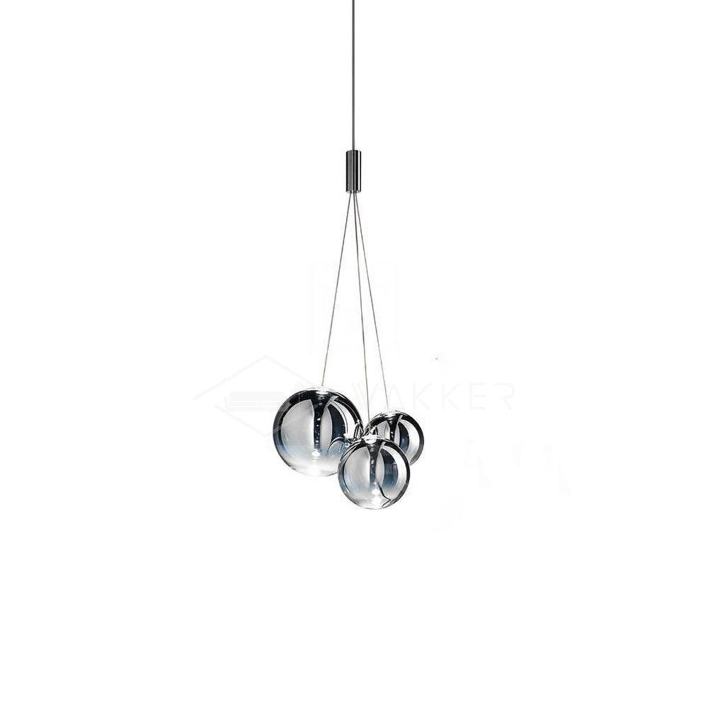 Aerialis Chrome Glass LED Pendant