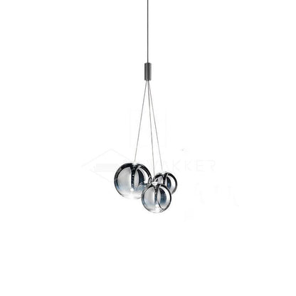 Aerialis Chrome Glass LED Pendant