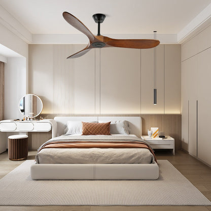 Airfoil Woodgrain Multi-Finish Ceiling Fan