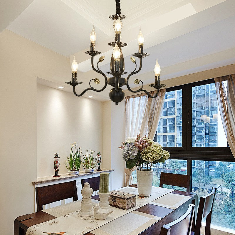 American Crystal Candle Chandelier