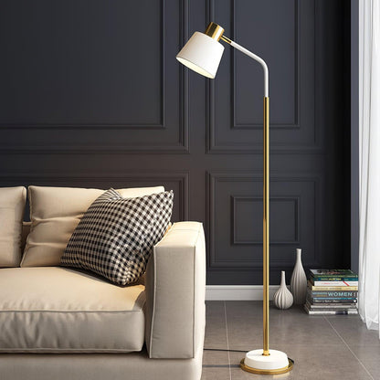 Aperture Gold Task Floor Lamp
