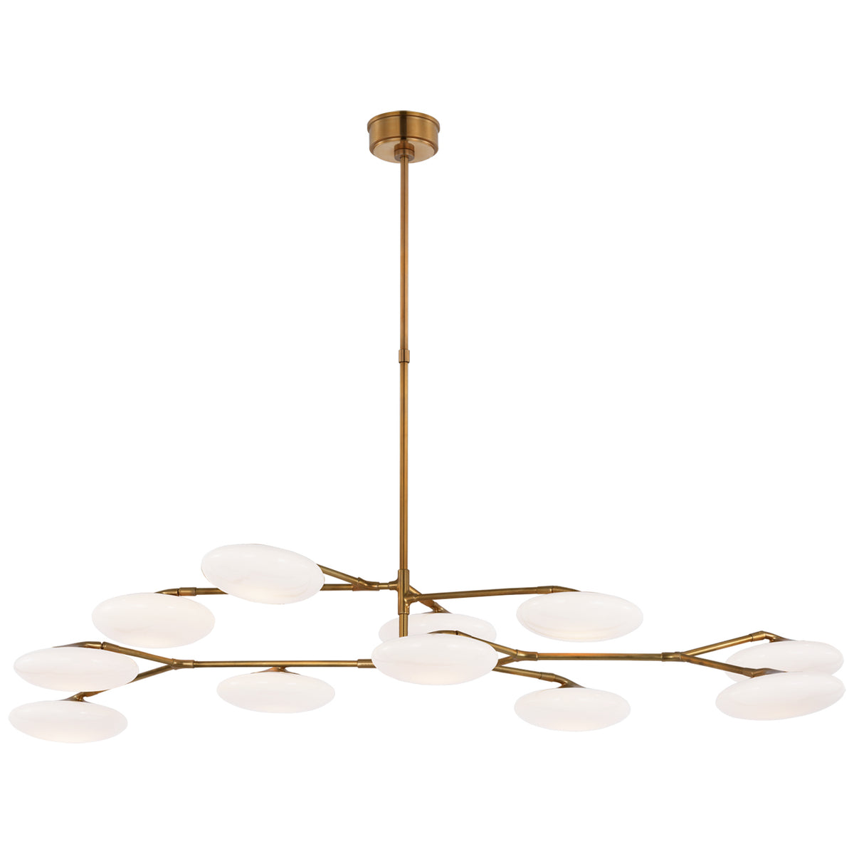 Arboris Soft Brass LED Chandelier