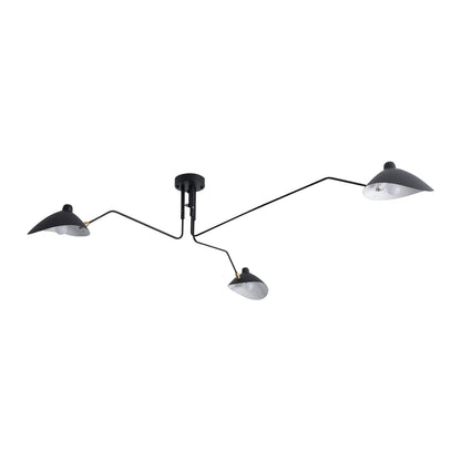 Artemon Black White Multi-Arm Ceiling Light