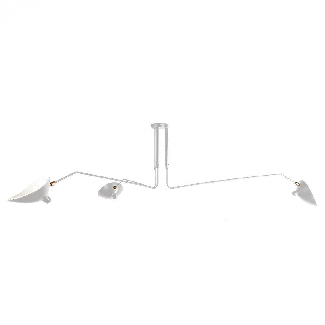 Artemon Black White Multi-Arm Ceiling Light
