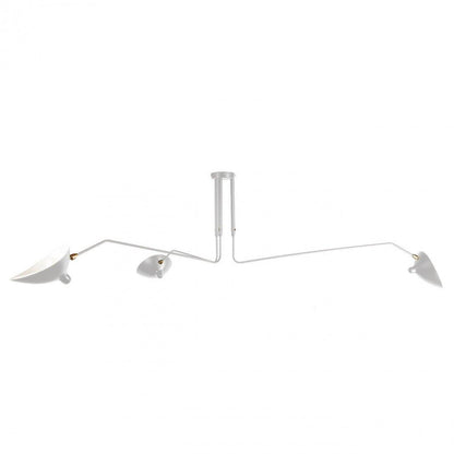 Artemon Black White Multi-Arm Ceiling Light