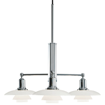 Aster Opal Glass Chandelier