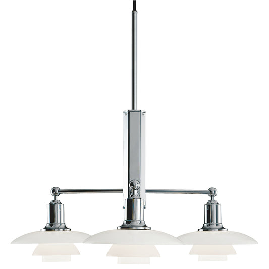 Aster Opal Glass Chandelier