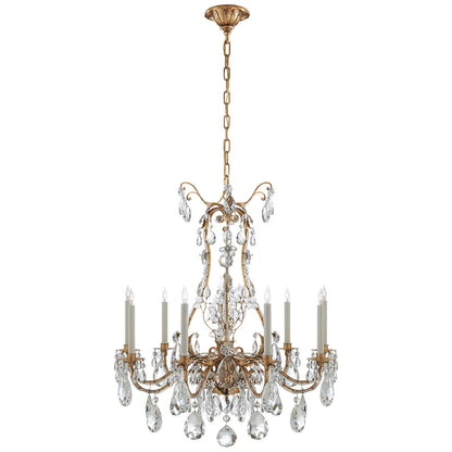 Aureate Crystal Crest Chandelier