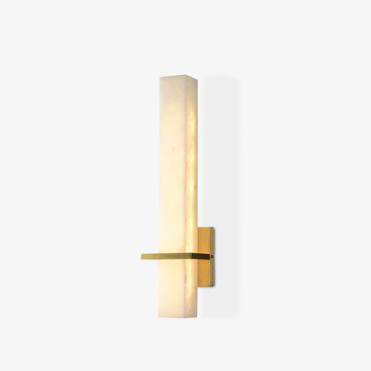 Axis Alabaster Brass LED Wall Sconce