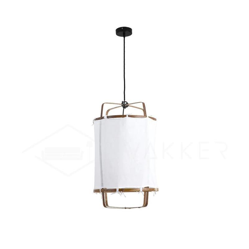 Bamboo Silhouette Black Natural Pendant