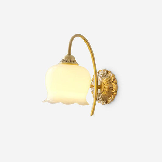 Bellorchid Gold Beige Wall Lamp