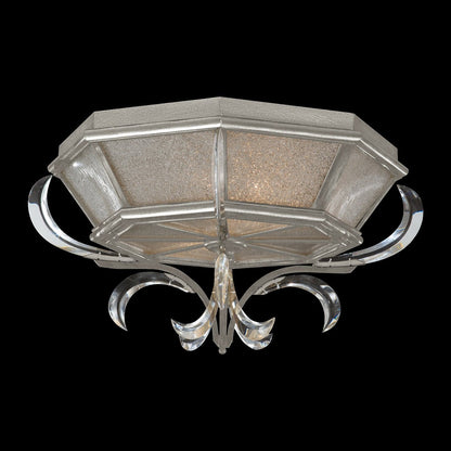 Beveled Crescent Architectural Flush Mount